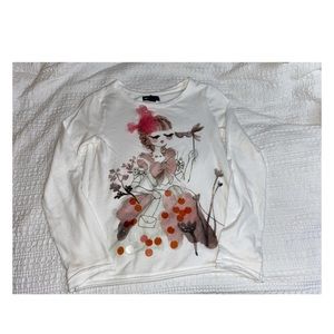 Cute white shirt 🤍💕